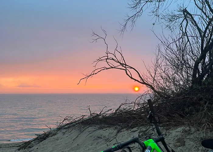 Melnrage Cozy & Terrace - Pine View Sea Entry Villa Klaipeda