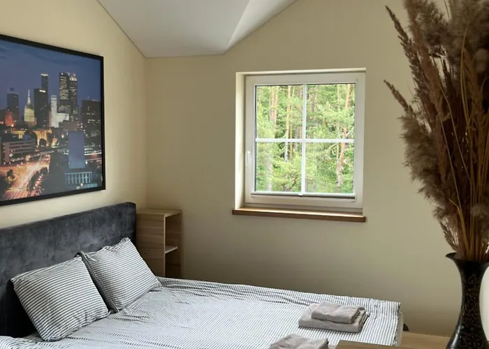 Melnrage Cozy & Terrace - Pine View Sea Entry